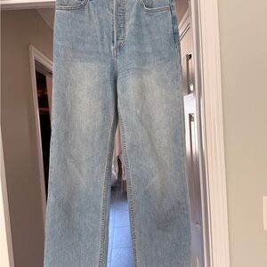 Denim Forum Sky Blue High Rise Jeans